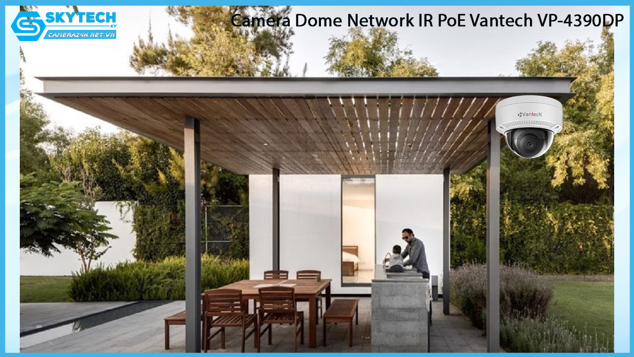 camera-dome-network-ir-poe-vantech-vp-4390dp