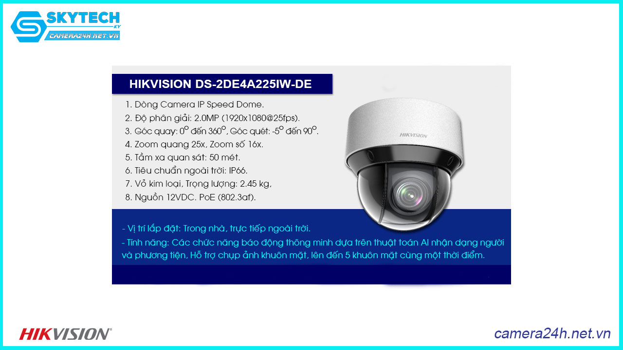 camera-ip-speed-dome-hikvision-ds-2de4a225iw-de1