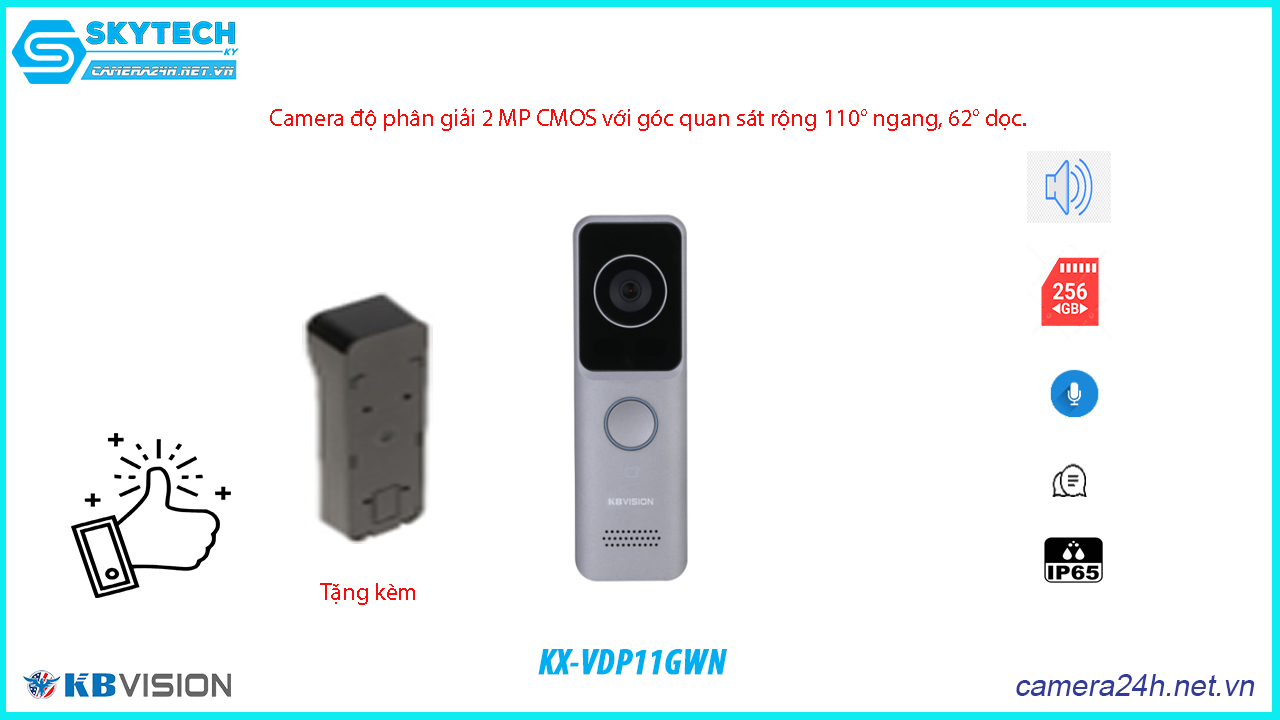nut-nhan-chuong-cua-wifi-cho-villa-nha-rieng-can-ho-ca-nhan-kbvision-kx-vdp11gwn-2
