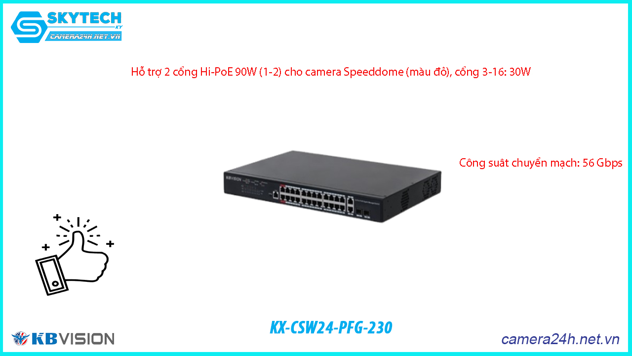switch-poe-24-port-all-gigabit-layer-2-managed-kbvision-kx-csw24-pfg-230-2